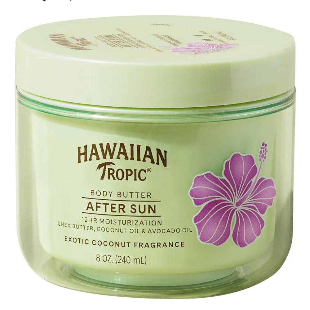 Hawaiian Tropic After Sun Body Butter Coconut 8oz Moisturizer Hydrating - Picture 5 of 5